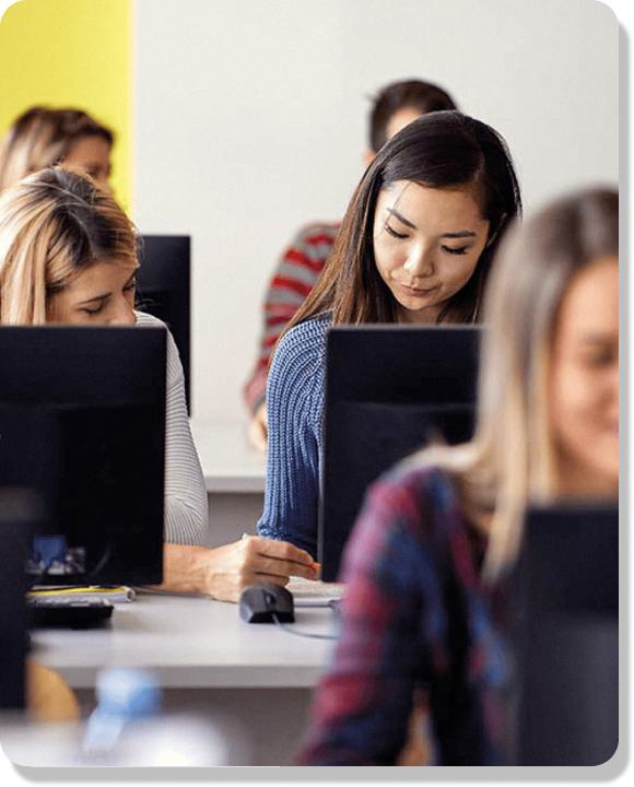 Students Studying